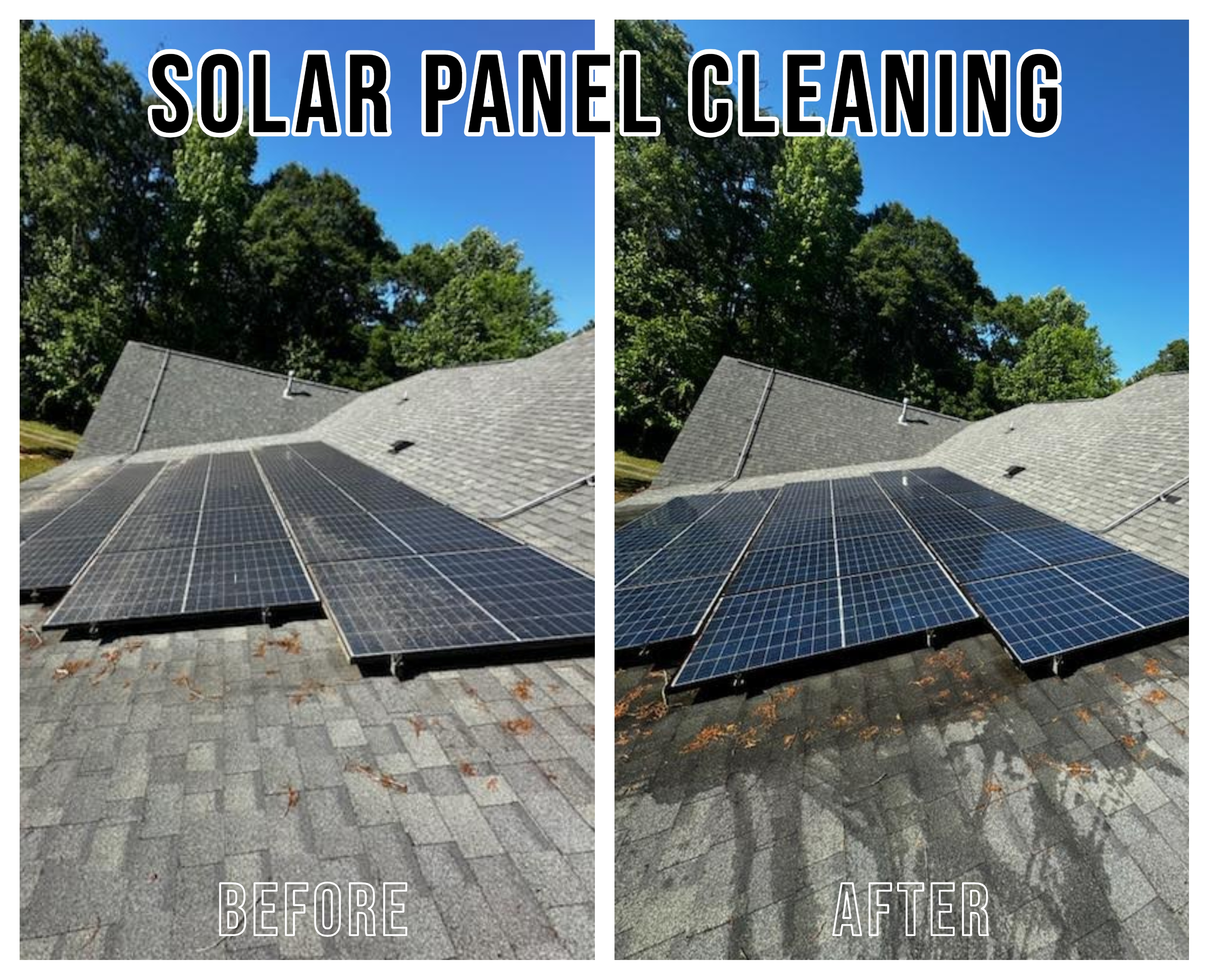  Professional Solar Panel Cleaning in Charlotte