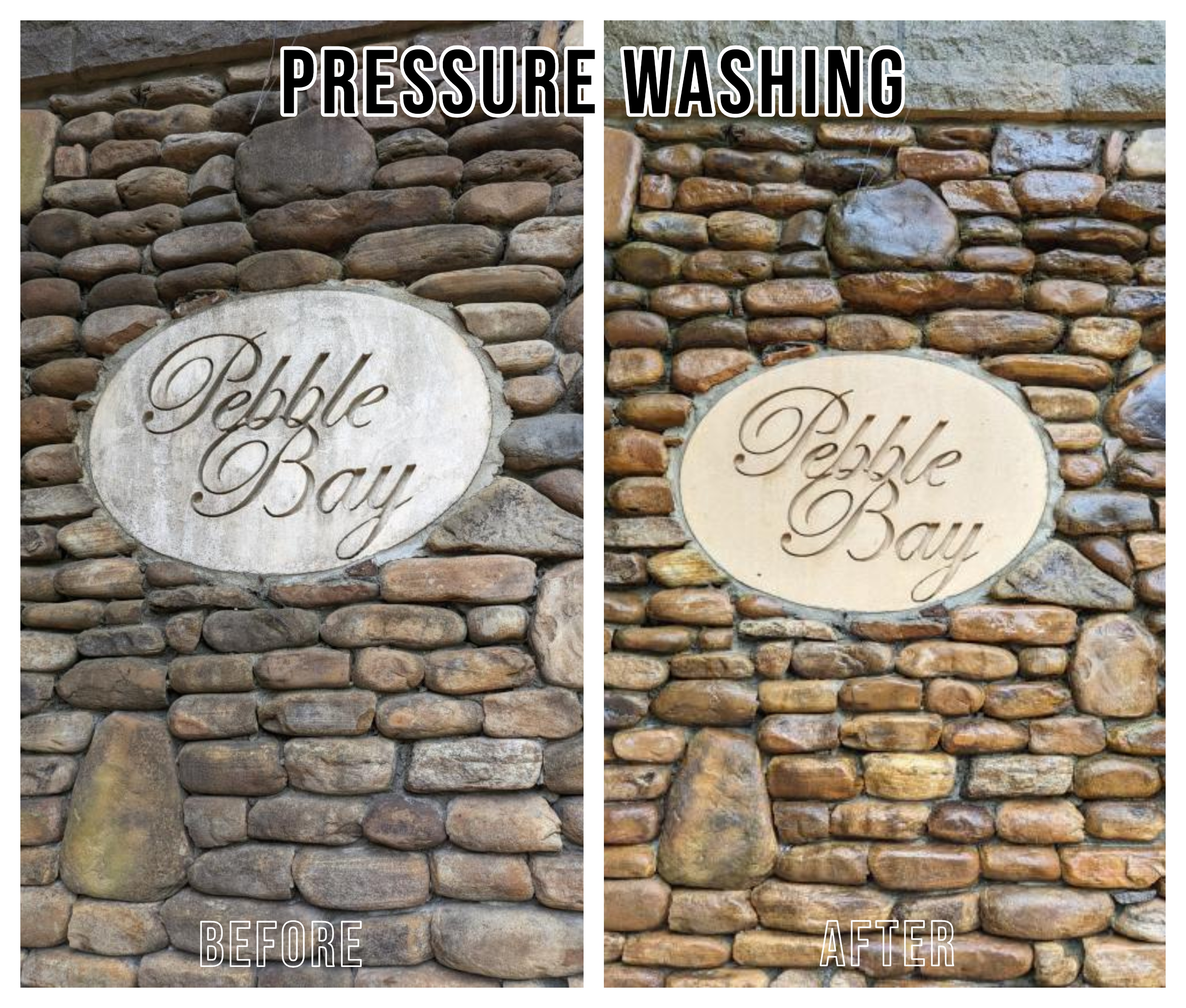 Elevating Neighborhood Aesthetics: Pressure Washing Project in Pebble Bay, Denver, NC